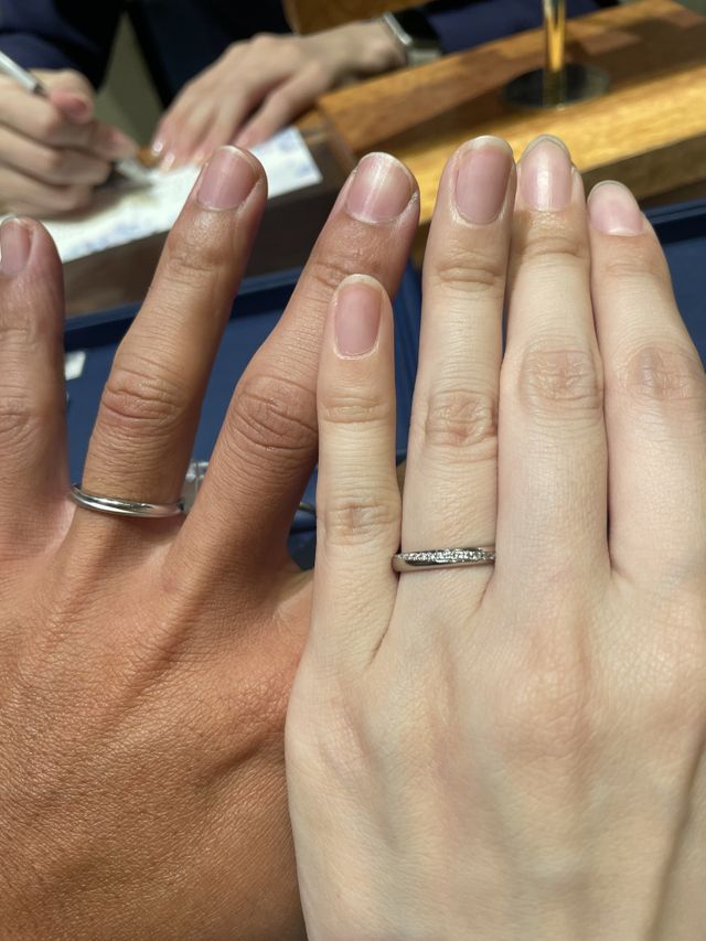 メンズとのセットリングです！