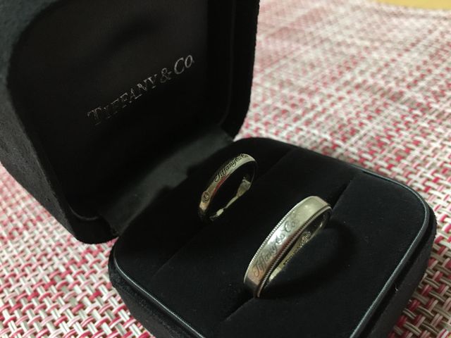 結婚指輪〜♡いろいろ迷ったけど、念願のティファニー♡