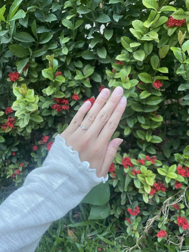 プロポーズ後の写真