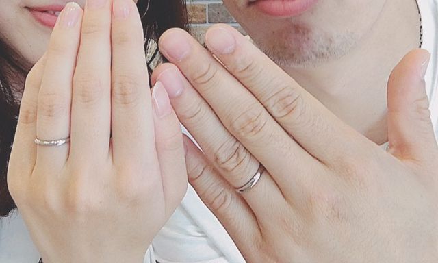 FURRER JACOTの結婚指輪のペアリング