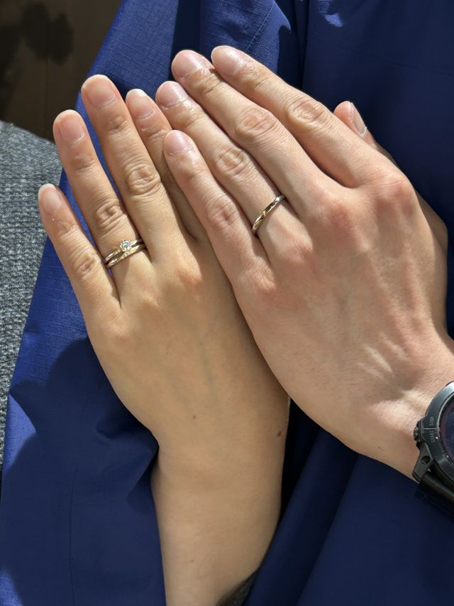 セットリングで買っただけあって、重ねると更に良さが出ました。