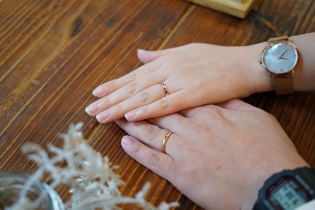 着け心地がとてもよく、毎日付けていられる指輪です‪✩.*˚