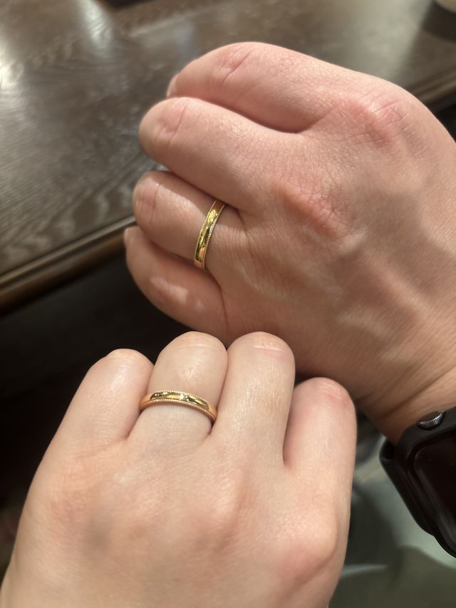 2人ともデザイン、色味を重要視しました。