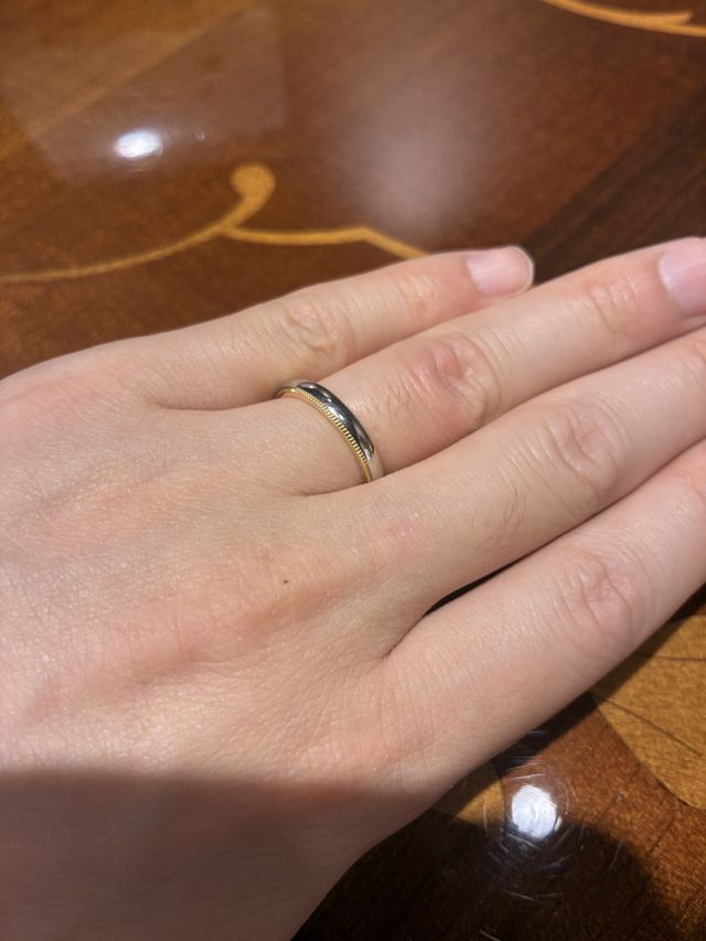 ミル打ちです。