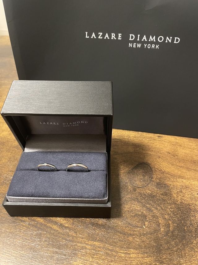 結婚指輪購入しました。