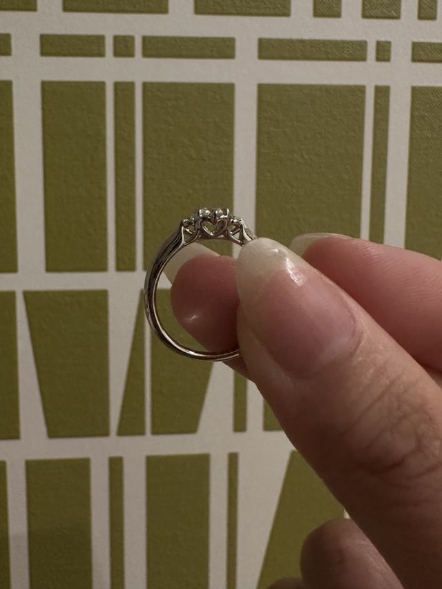 ハートの穴が空いているのがとてもかわいいです