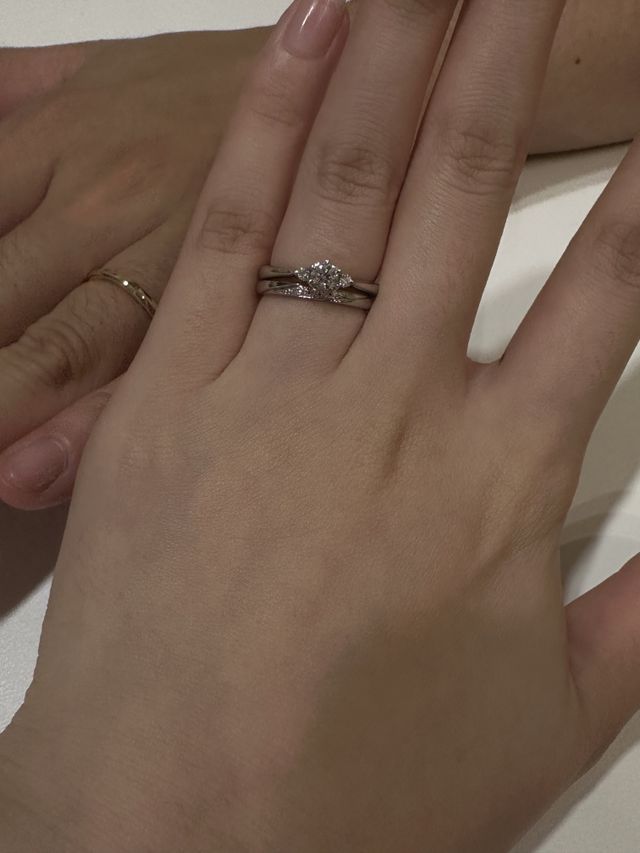 重ね付けゴージャスすぎて可愛い