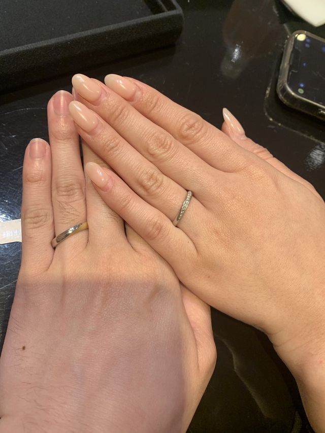 オーダーメイドの指輪が作りたくYouTubeを見て伺いました