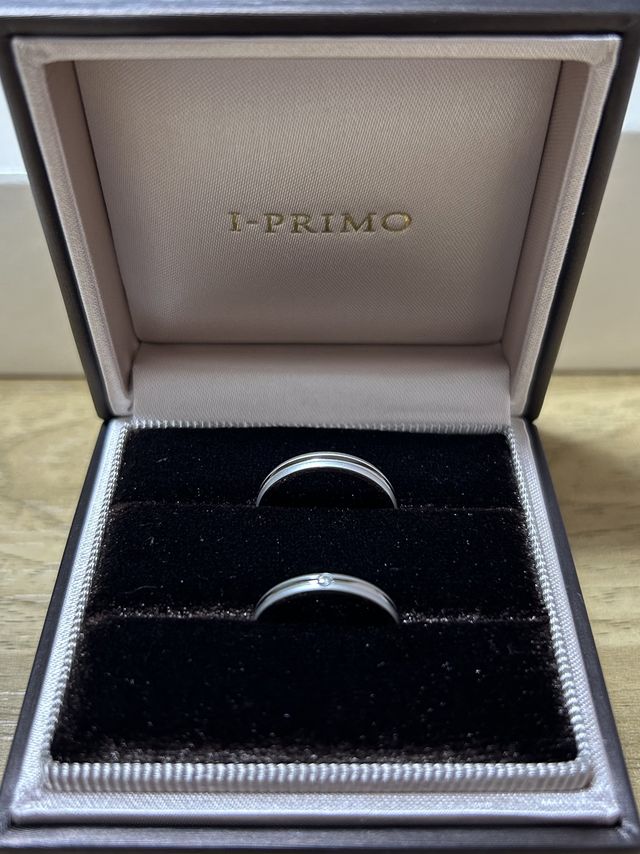 内側の刻印含め、とてもきれいな仕上がりでした！