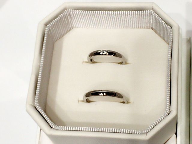 上が女性用7号、下が男性用14号です。