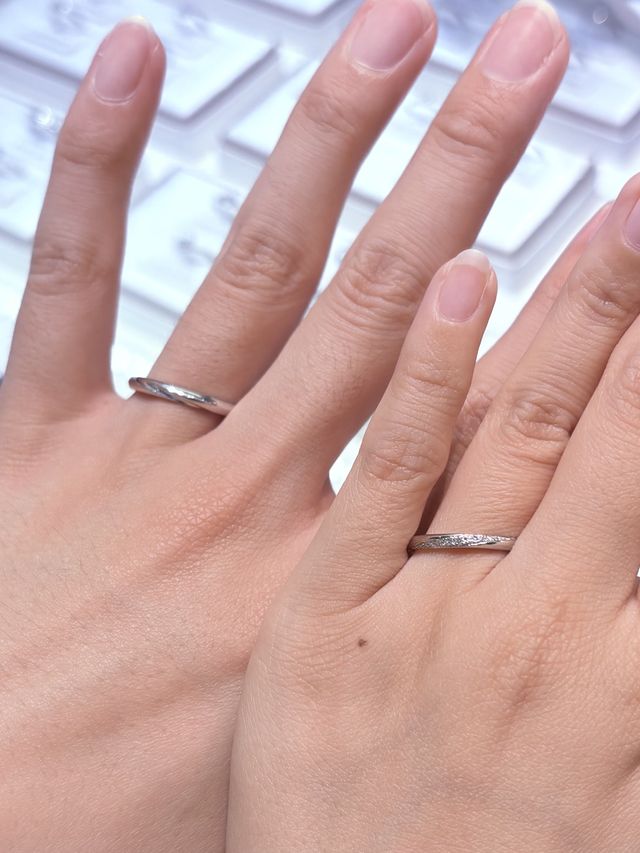 ヘラクレスという指輪を試着させていただきました！！