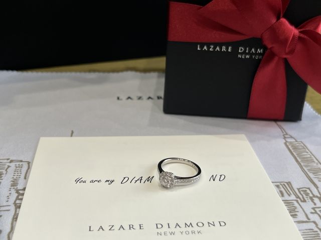 自分の好みのエンゲージリングです◎