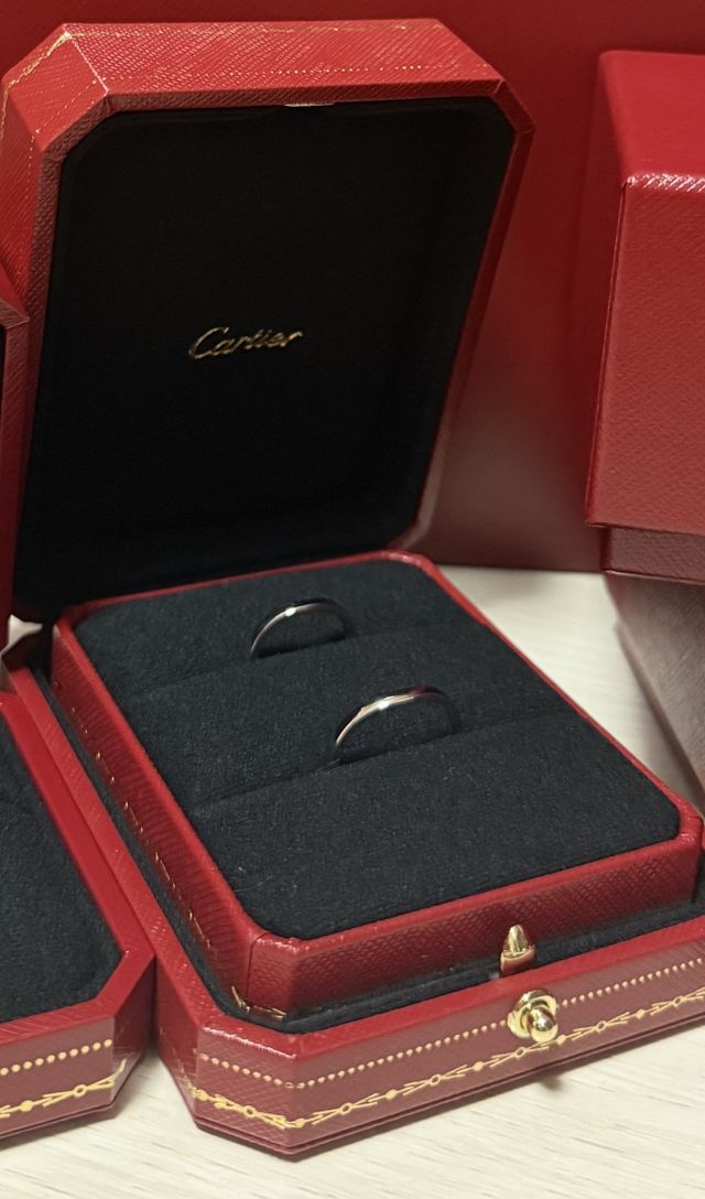 2人とも同じデザインにしました。