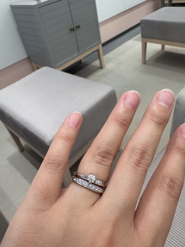 婚約指輪と結婚指輪