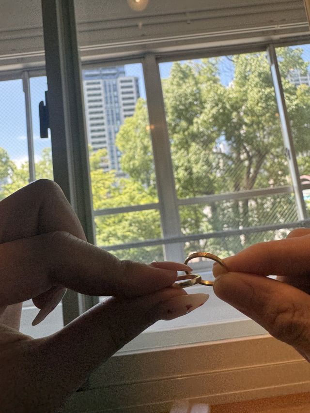 自分たちで作り上げた世界に一つだけの指輪