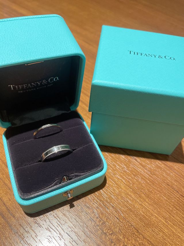 Tiffanyのケースに入れて
