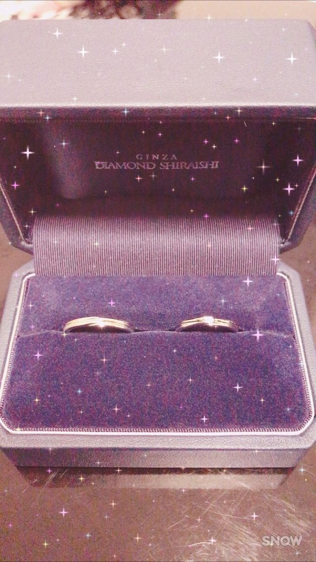 結婚指輪「Ever after」です。