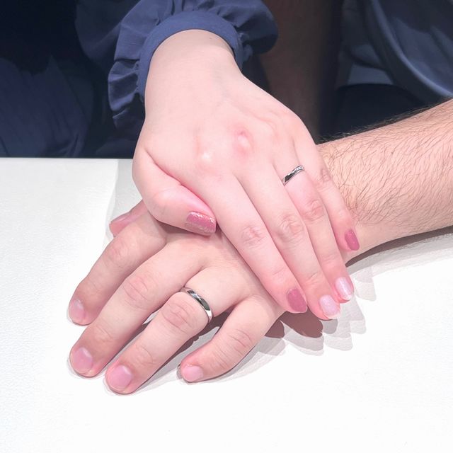 「フォルトゥーナ」を受け取った際に店員の方に撮って頂きました