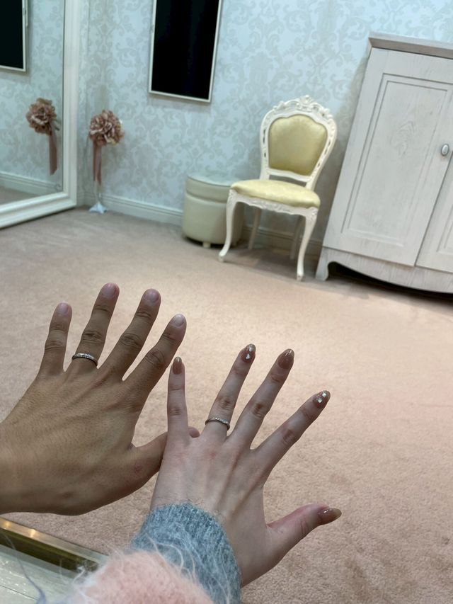 ウェディングドレス選びにて