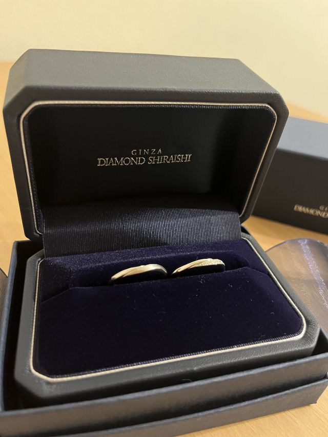 着けるのが楽しみです