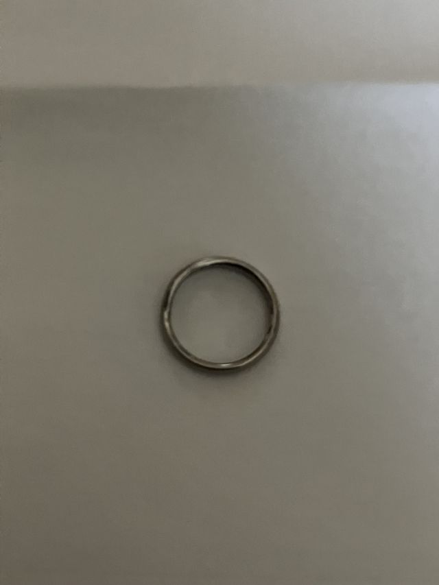 チタンの指輪