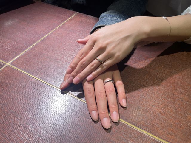 受け取り時に撮影していただきました