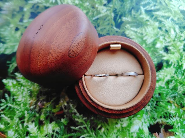 りんごという名前の指輪です。