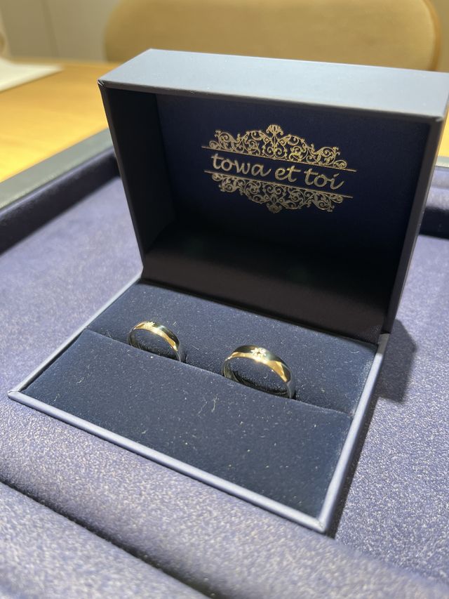 towa et toi の結婚指輪