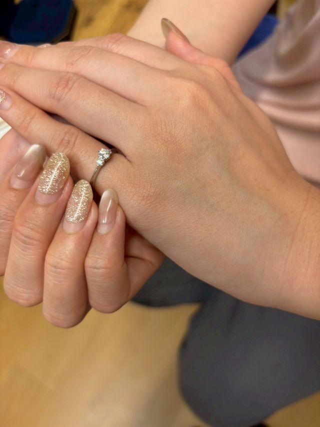 もらった瞬間の写真です！