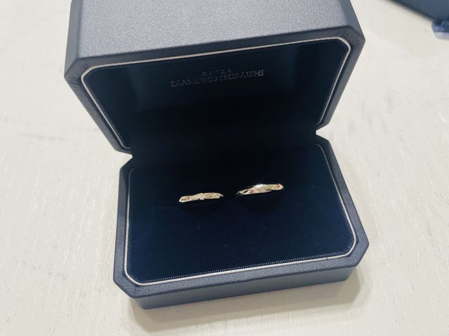 ネイビーのボックスがオシャレ
