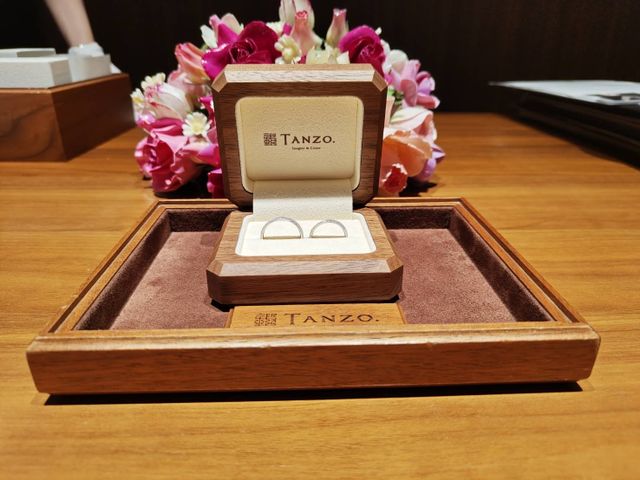 フルオーダーでお気に入りのデザインが出来上がりました