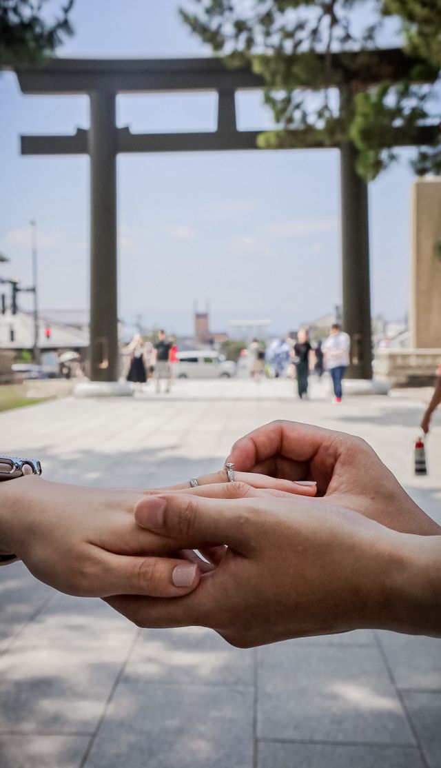 受け取り時に綺麗な写真を撮っていただき嬉しかったです。