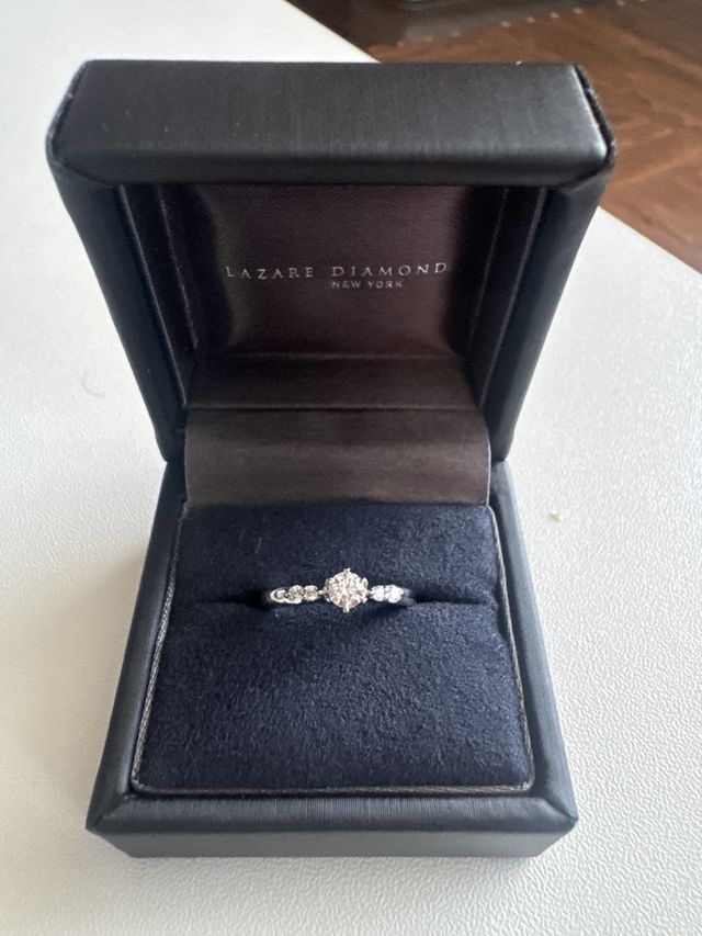 購入した婚約指輪