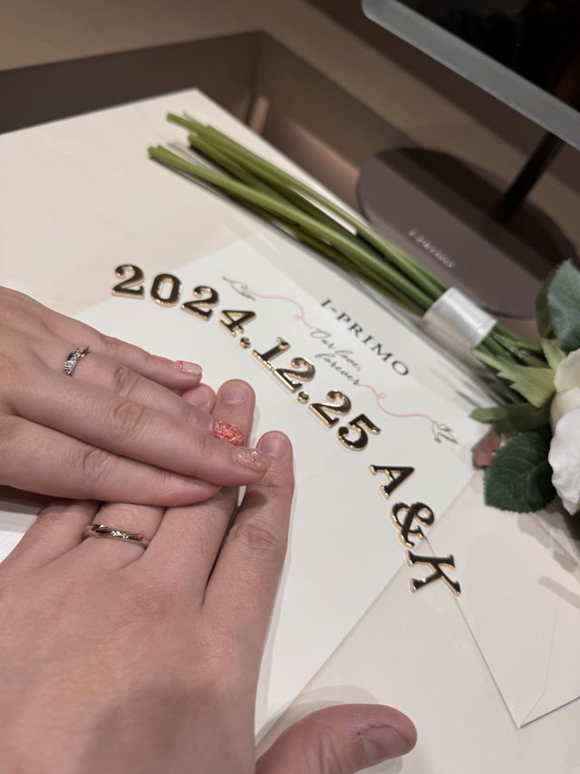 お店にて撮影してもらいました