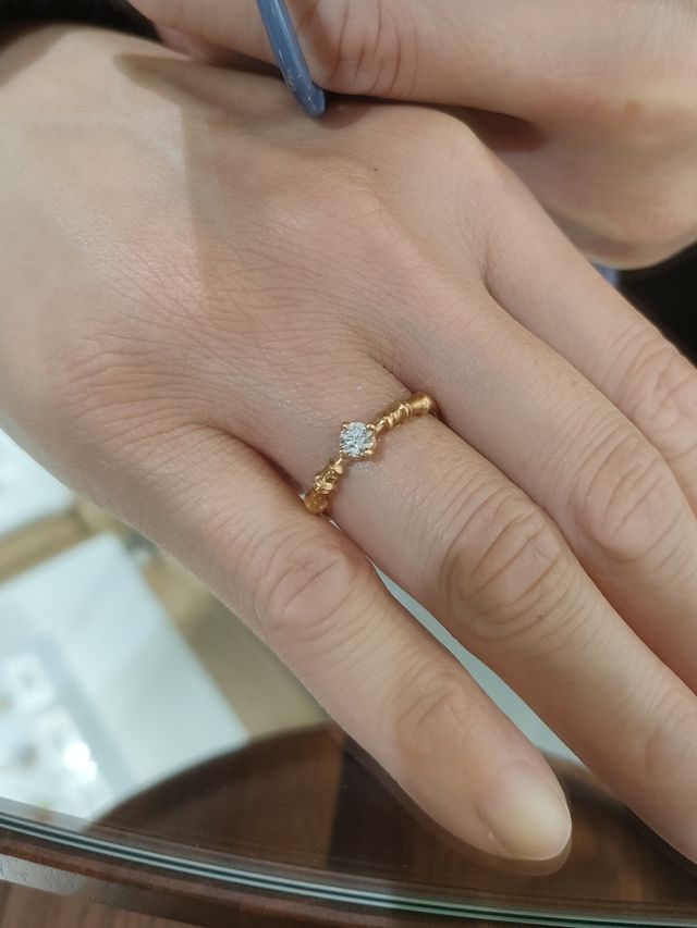 試着の際の写真