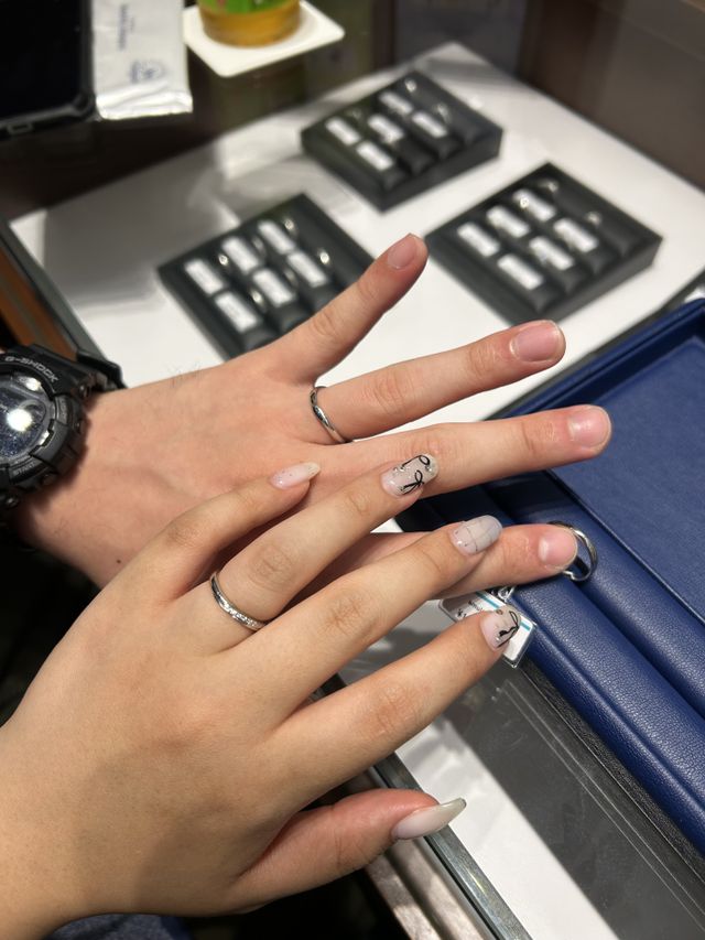 着用時の結婚指輪