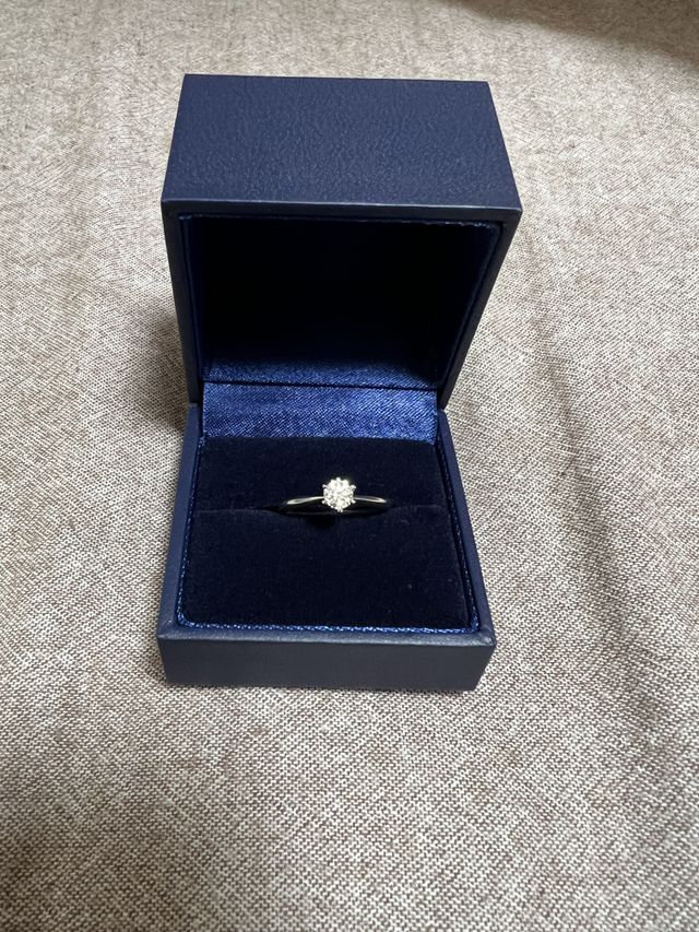 ダイヤモンドシライシで購入した婚約指輪
