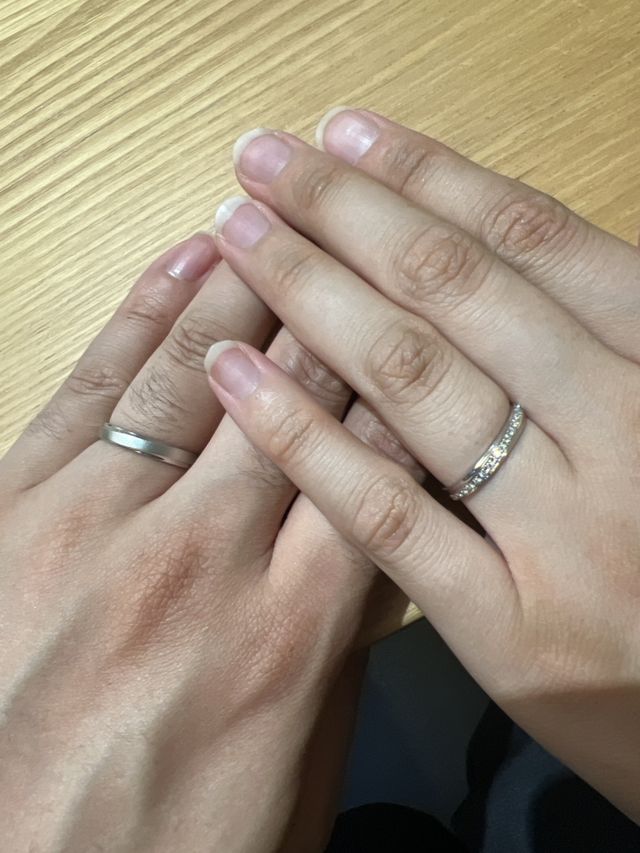 2人とも同じ時結にしました。