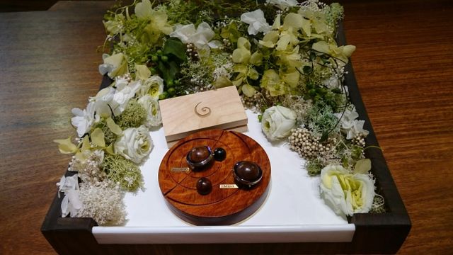 リングスタンドもオーダーメイドで作ってもらえます