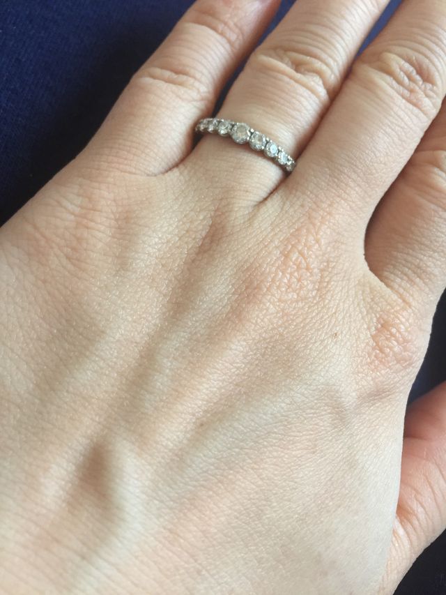 婚約指輪兼用で購入した指輪