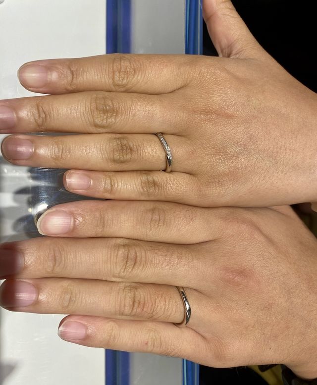 手にしっくりきました