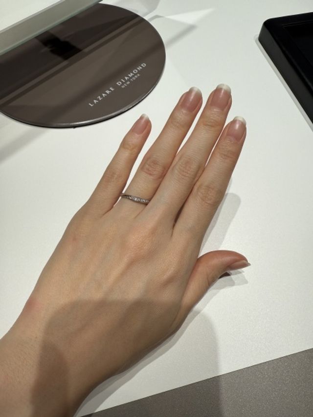 ダイヤが入ったデザイン