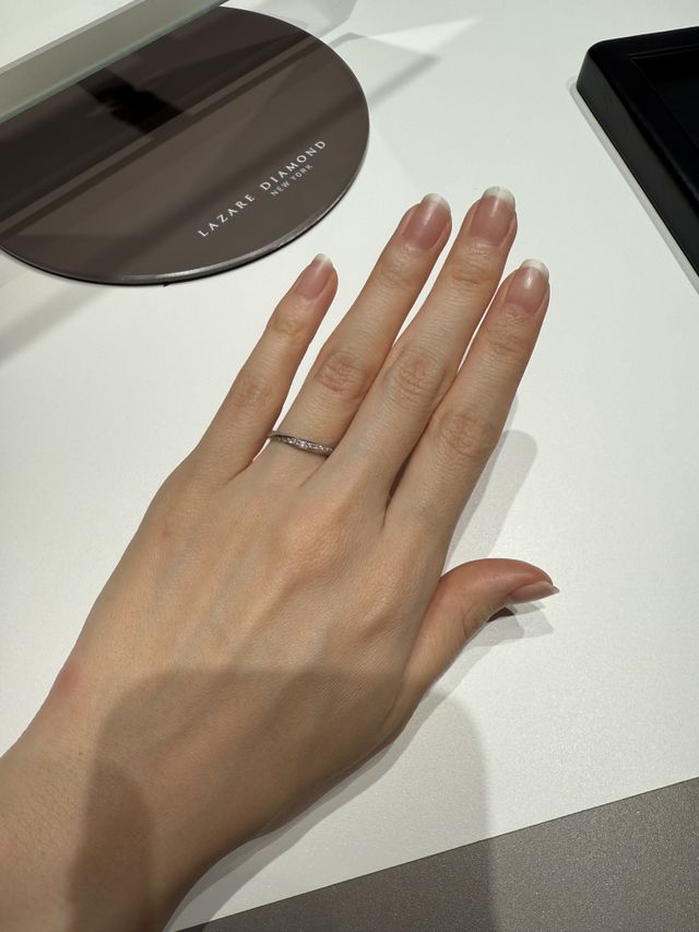 ダイヤが入ったデザイン