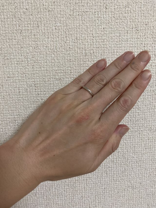 真ん中部分のみつや消しを入れました。