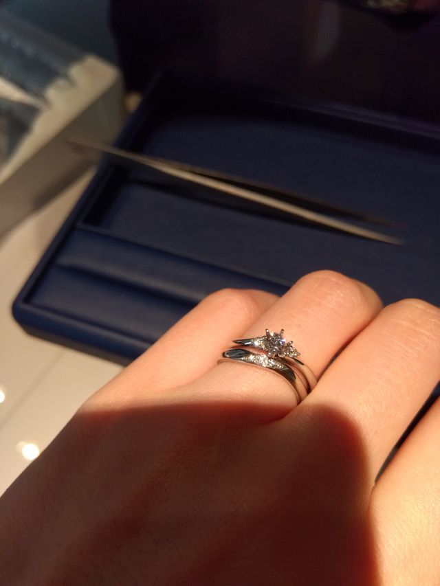 セットリング着用時