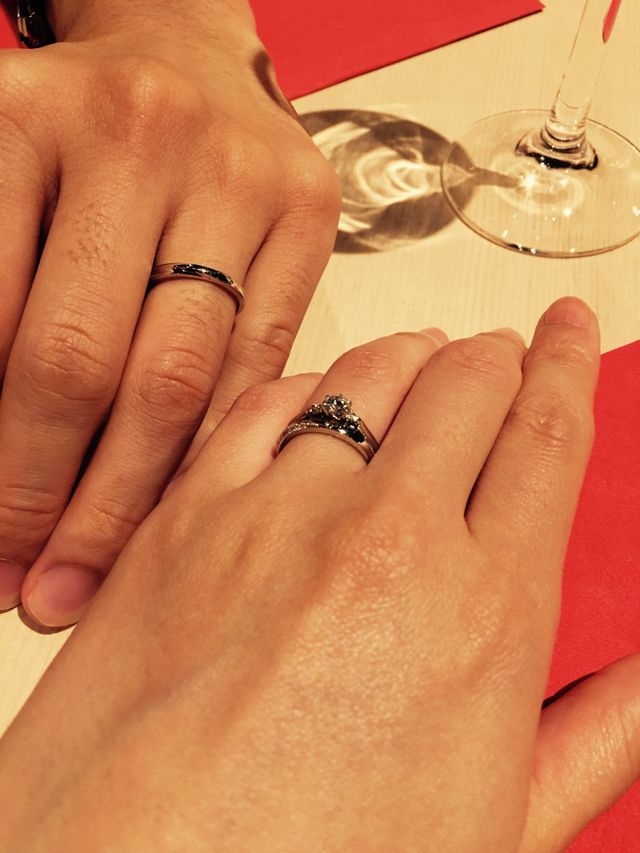 購入した指輪です