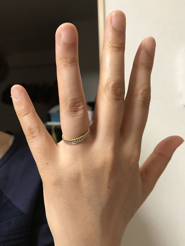 ブシュロンの人気シリーズキャトルの指輪です★