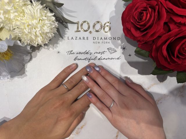 入籍日はもう少し先ですが、受け取り時に撮影しました