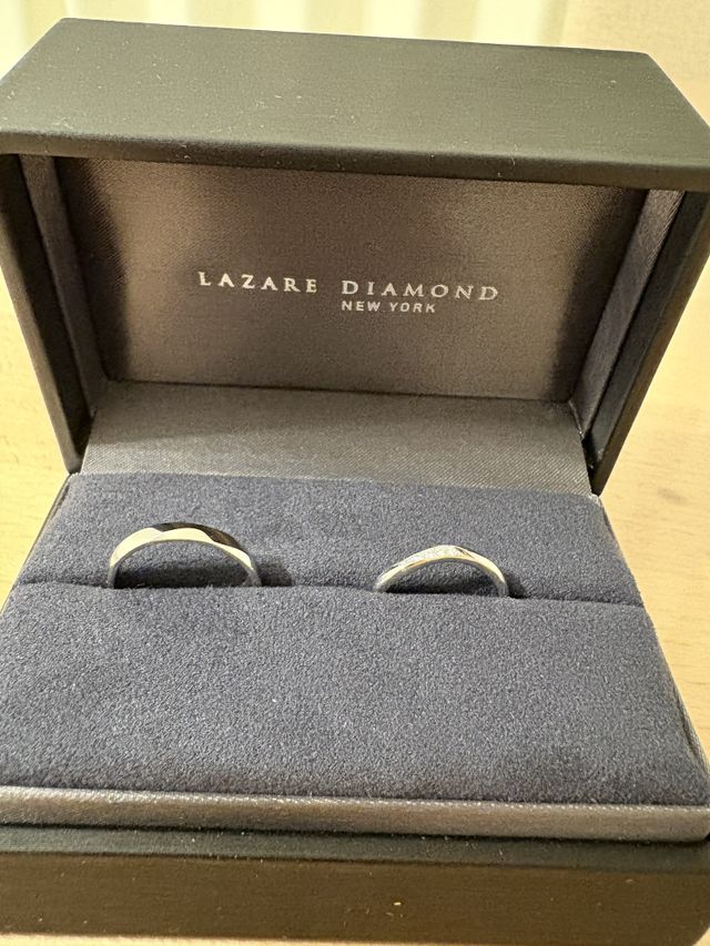 お互いが気に入ったデザインを選びました！