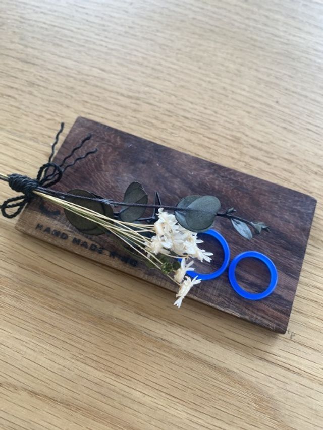 ワックス状態の完成品です。